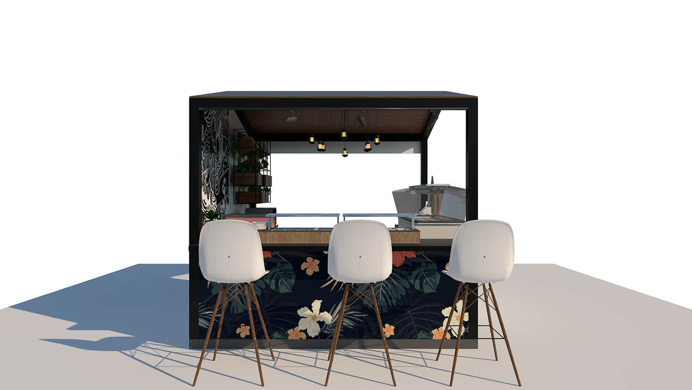  Outdoor Coffee Kiosk