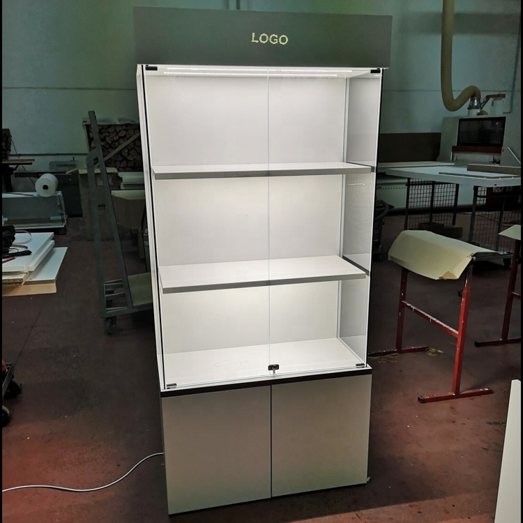 hot glass display showcase