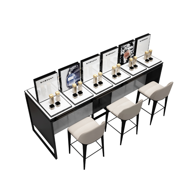 perfume display counter