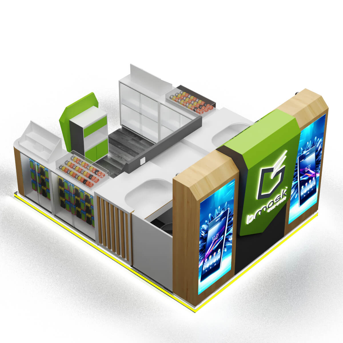 phone repair booth