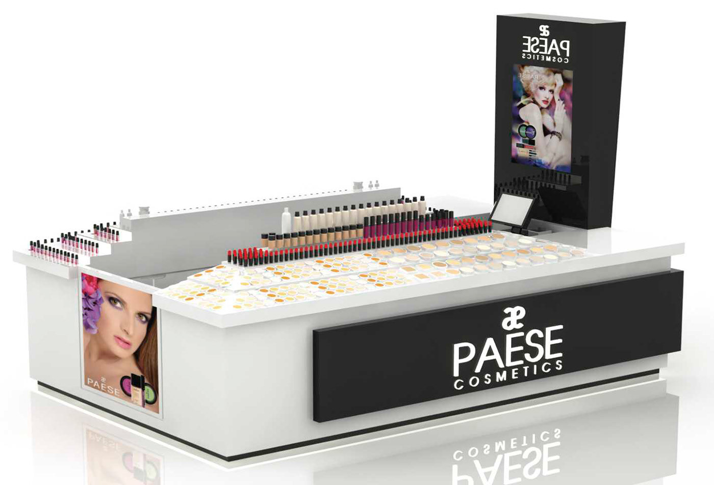 makeup kiosk