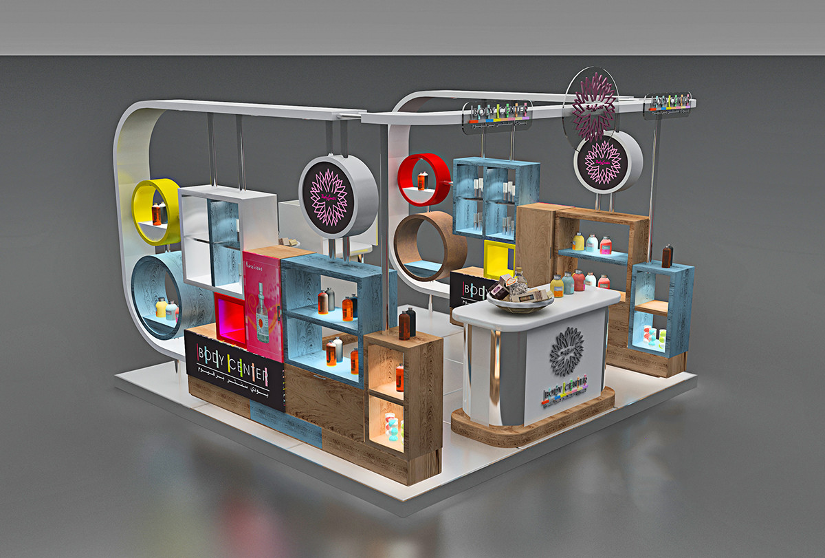 Unique Skincare Custom Kiosk