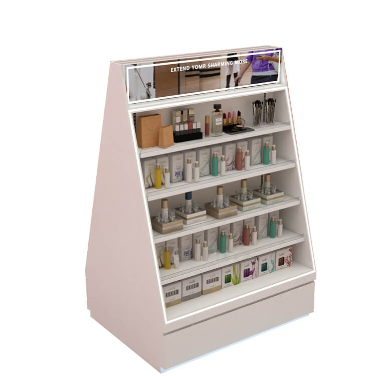 makeup floor display stand