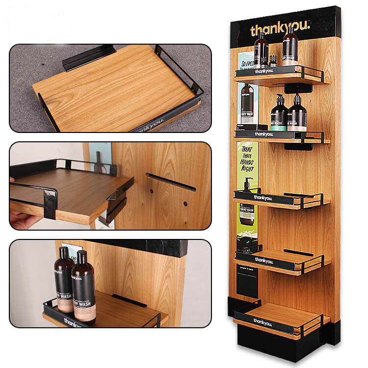 shampoo display shelf