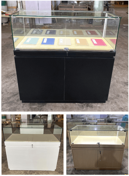 Glass Display Counter