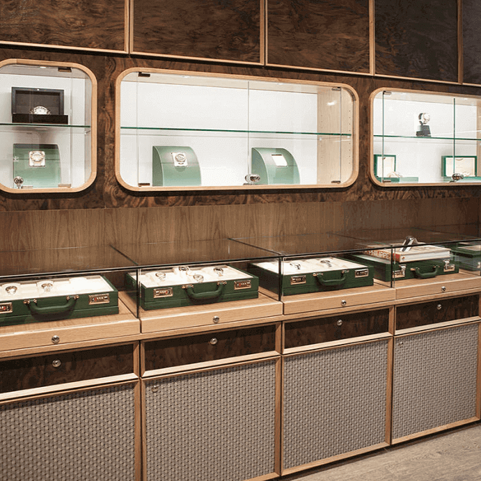 jewelry display cabinet