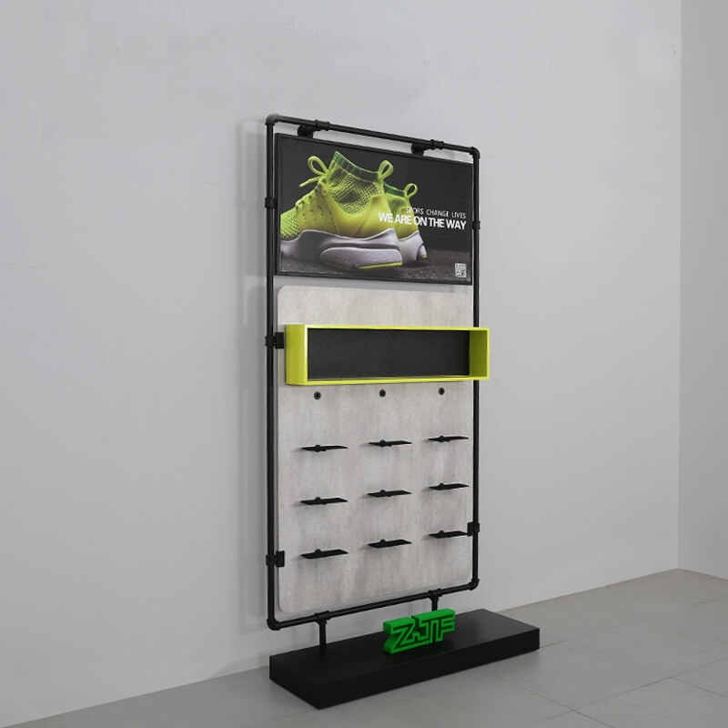 shoe floor display rack