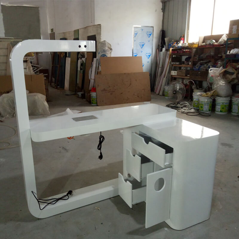 beauty nail display counter