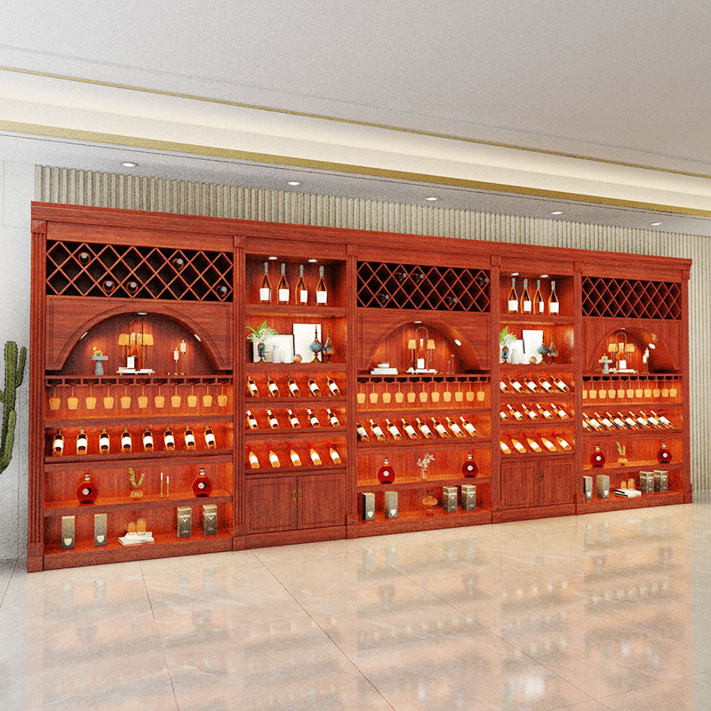 wine display showcse