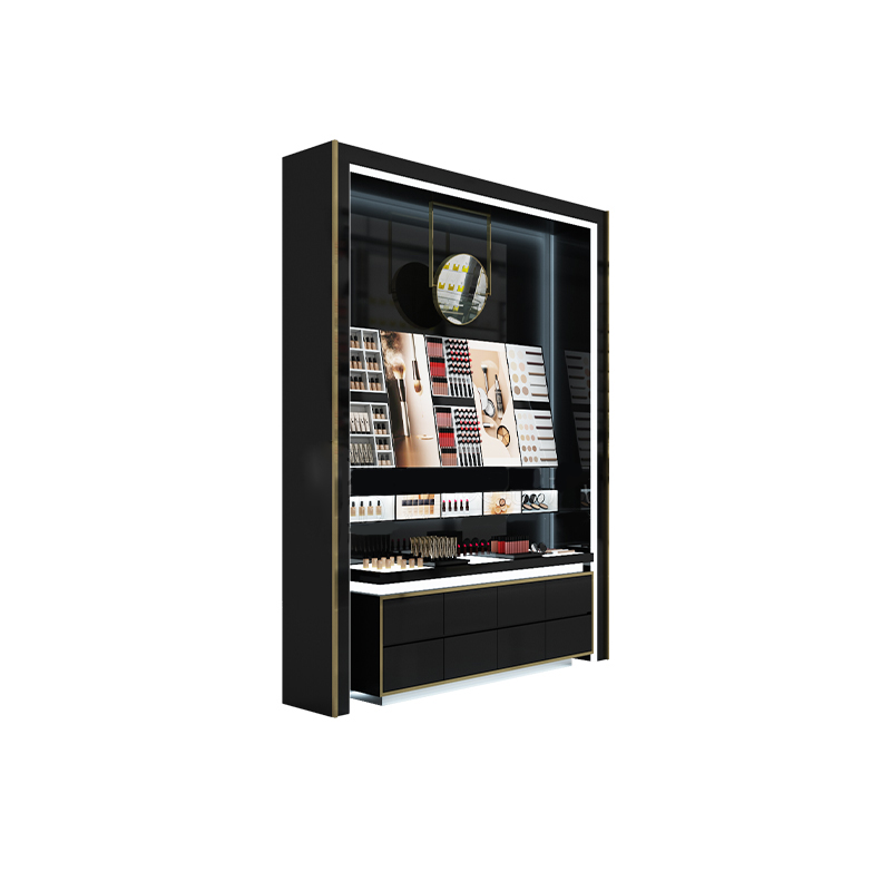 makeup display showcase