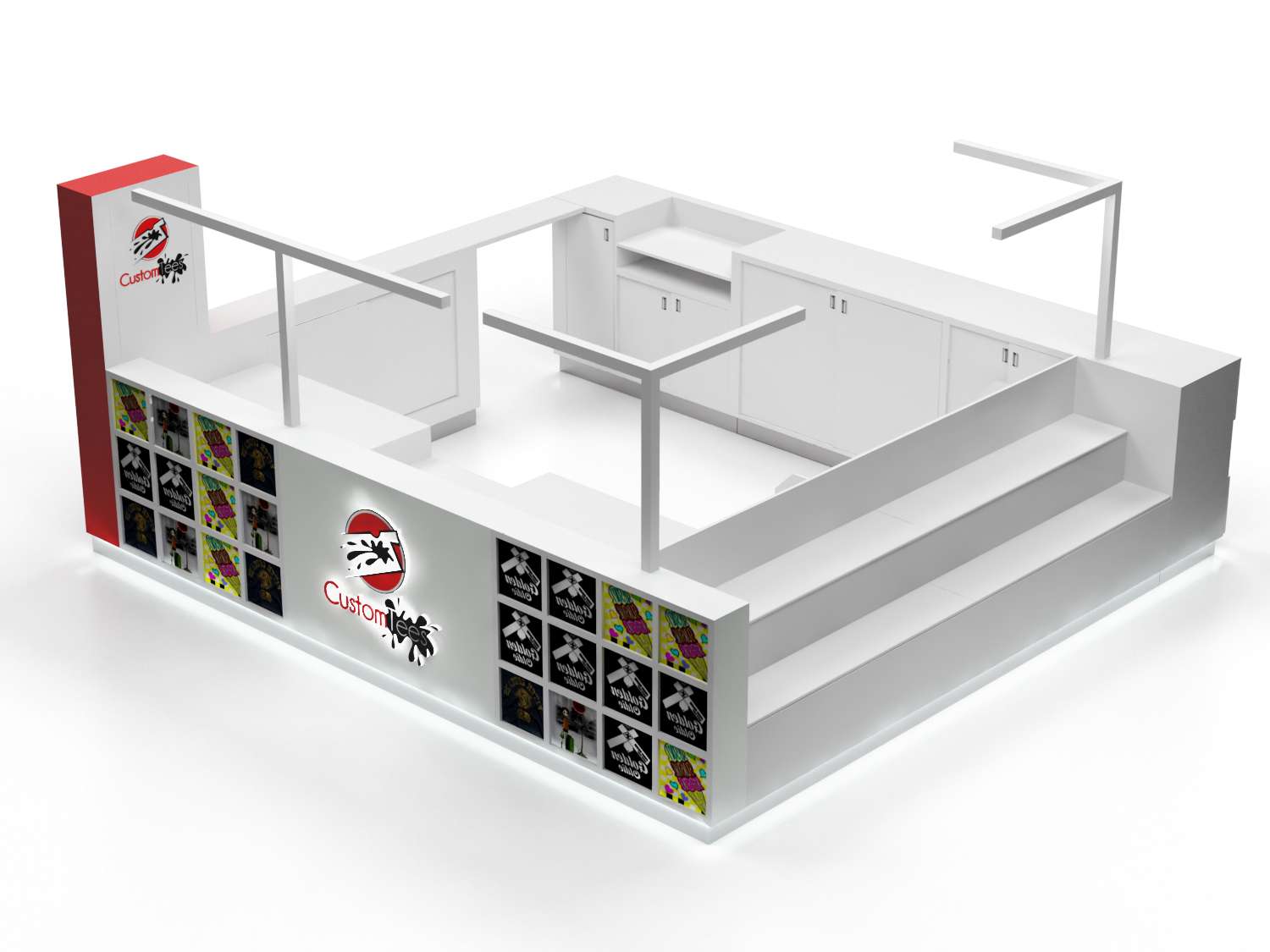 clothing kiosk