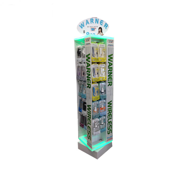 mobile phone display showcase