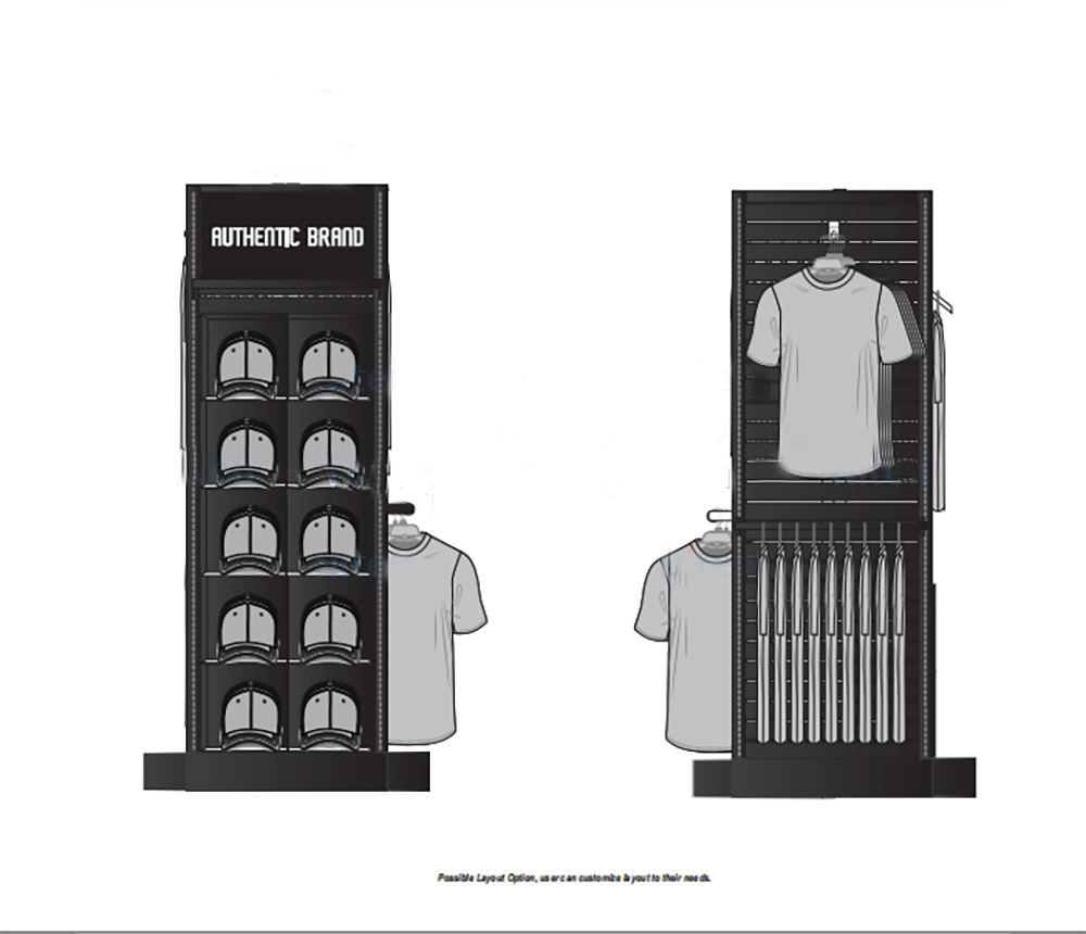 clothes display rack