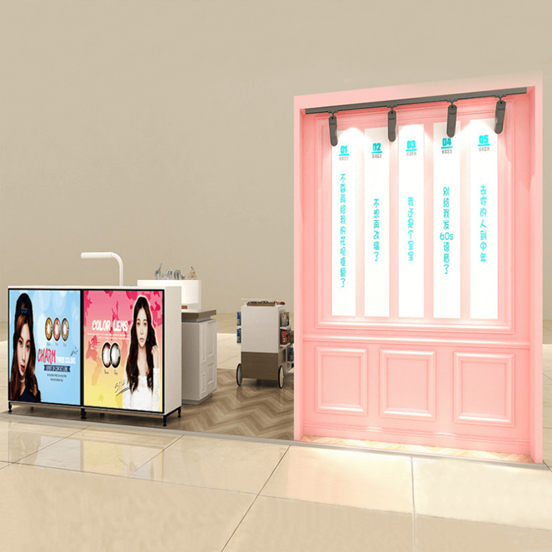 contact lens display rack