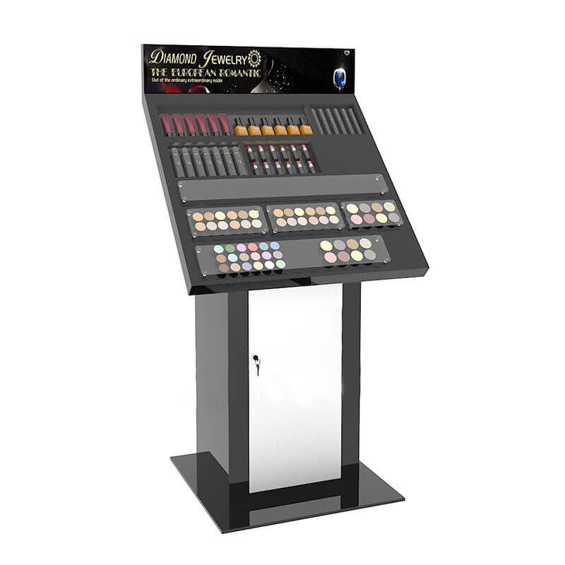 makeup retail floor stand