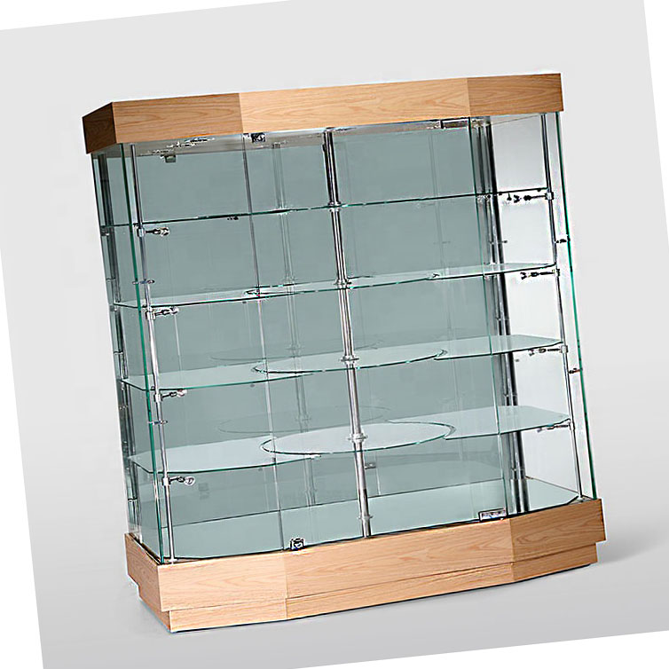 wall glass showcase