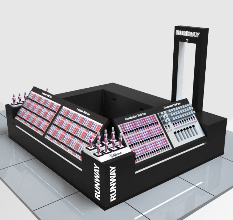Nail Polish Display Kiosk