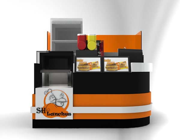  Hamburger Retail Counter