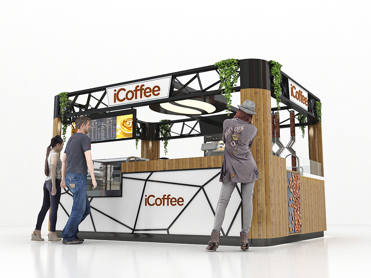 Ant Indoor Coffee Kiosk