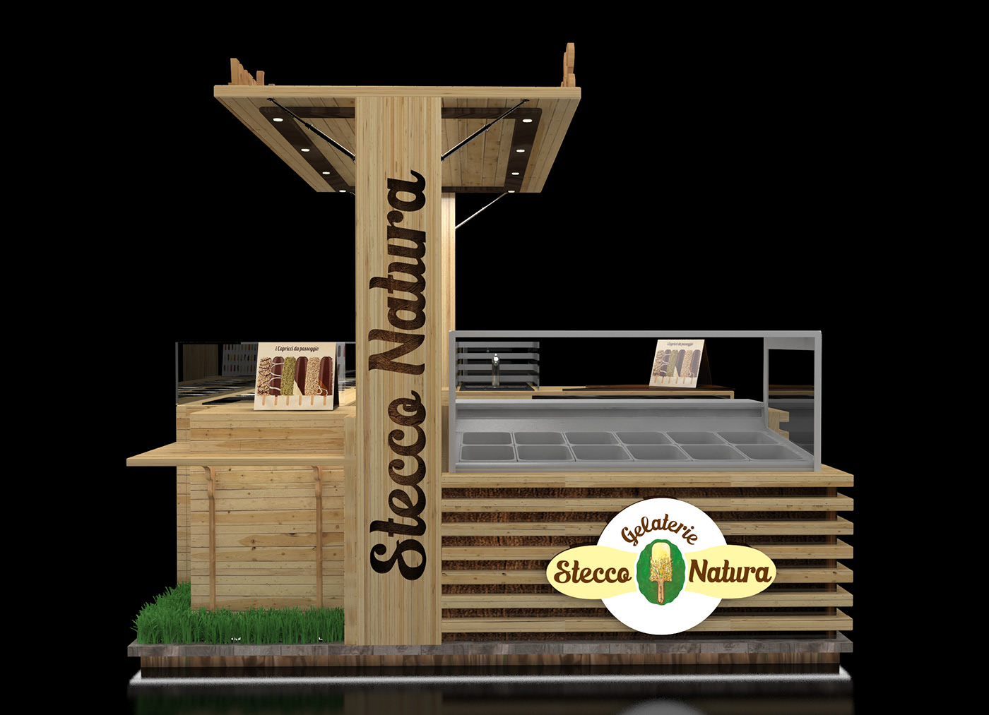 Custom Popsicle Booth