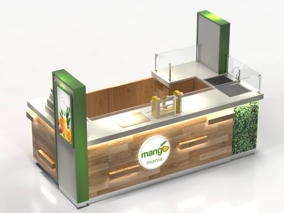 juice bar kiosk 