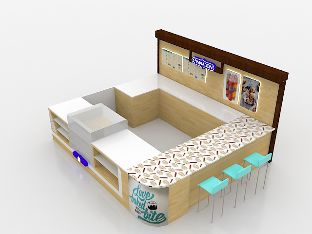 Fancy Bakery Kiosk 