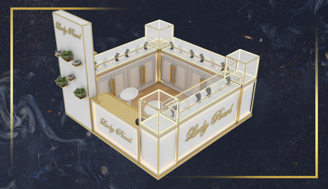 jewelry display kiosk 