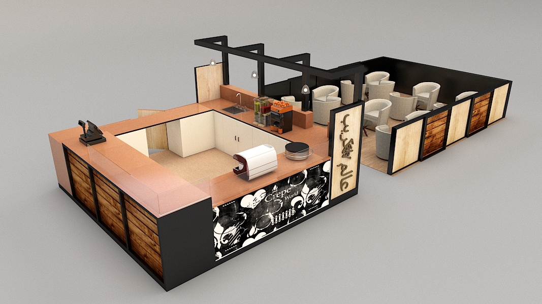  Coffee Bar Kiosk