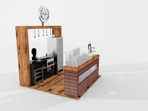  New Style Food Kiosk