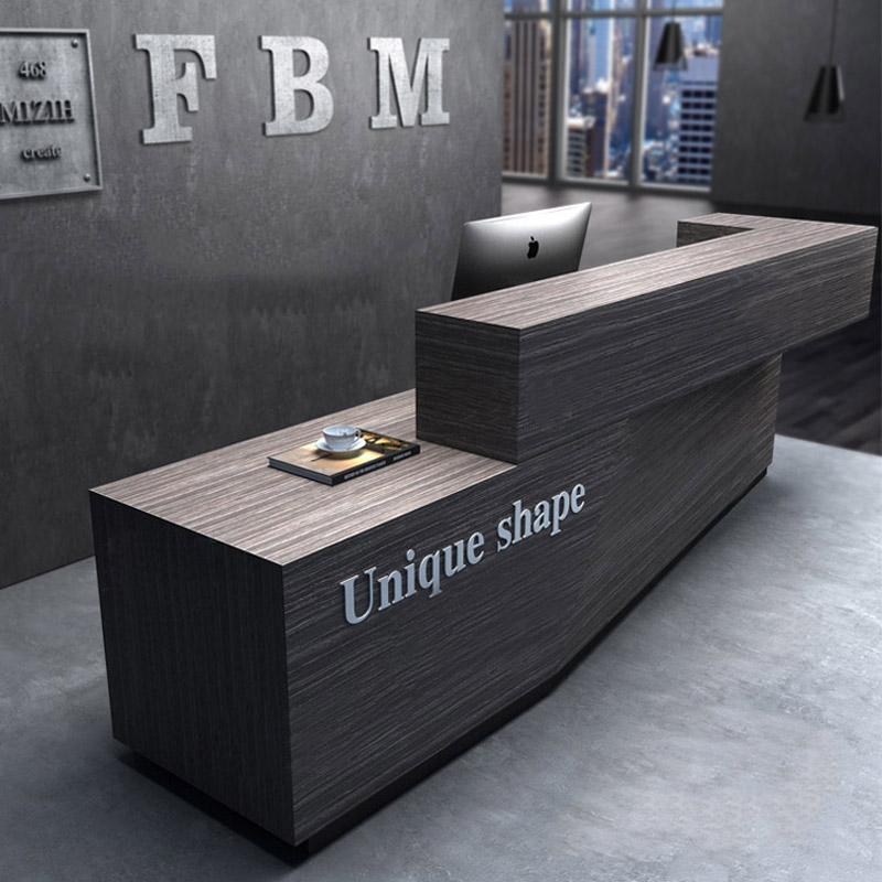 Wooden Custom Reception Desk