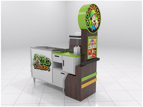 retail food cart