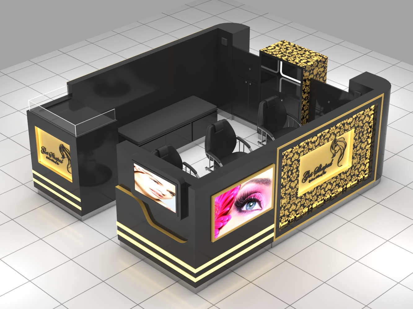 beauty bar kiosk 