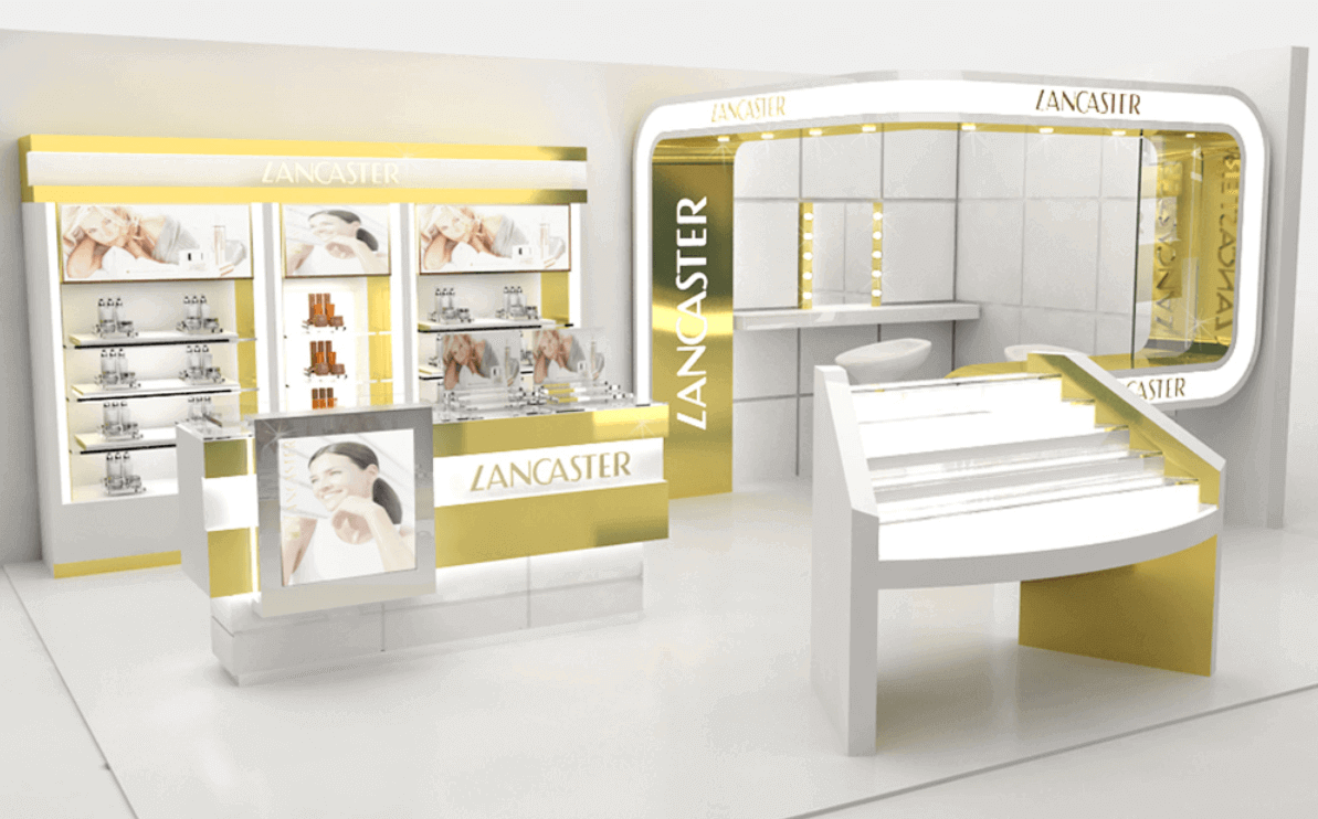 cosmetic shop design 