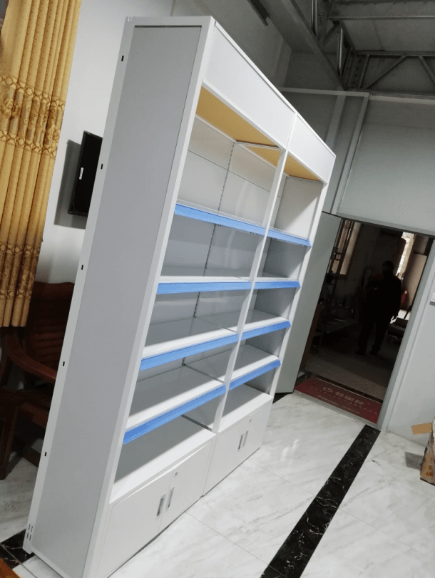 medicine display shelf