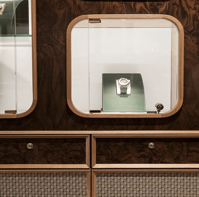 jewelry wall display cabinet