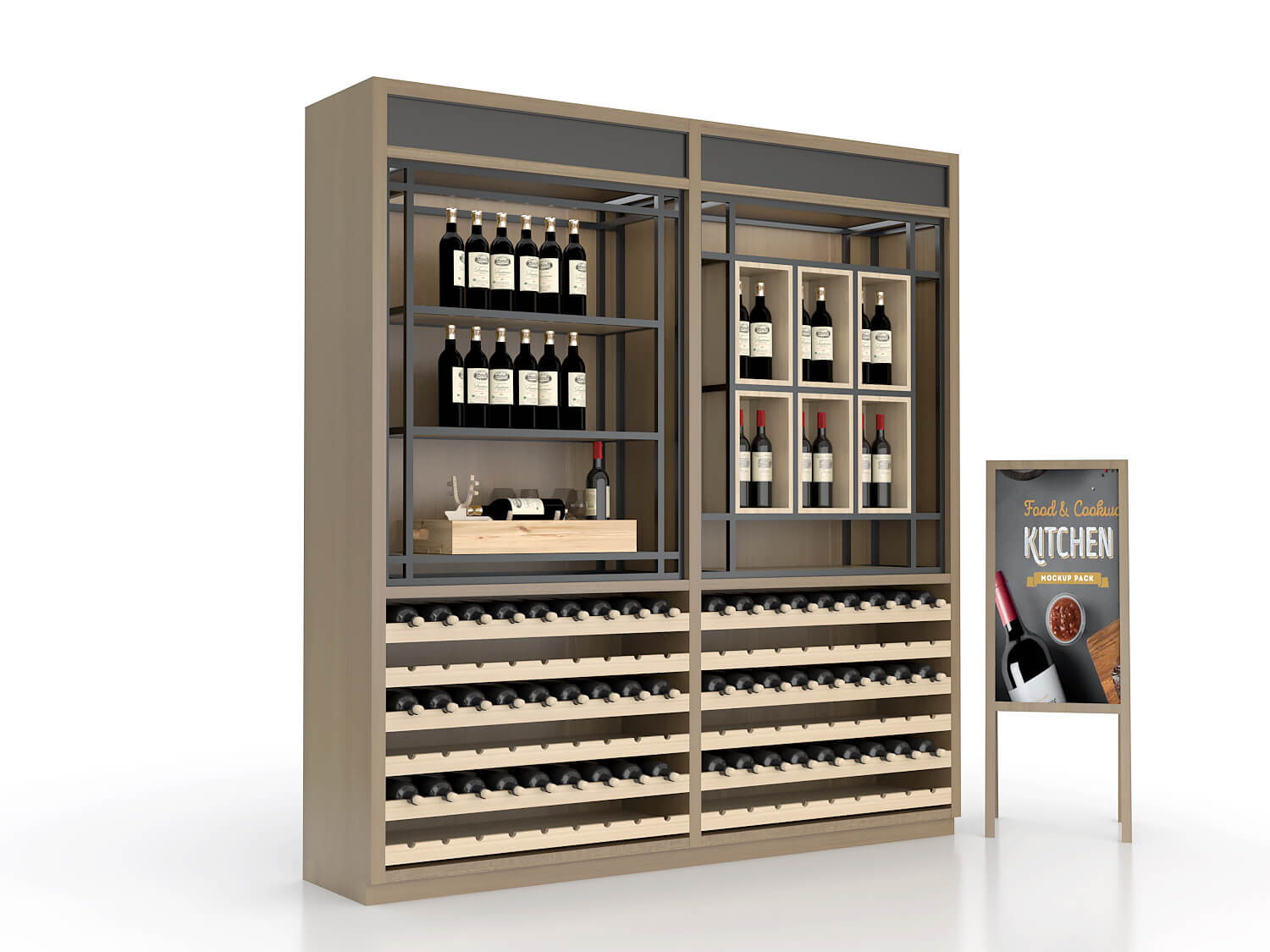 wine showcase