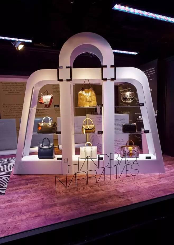 handbag display furniture
