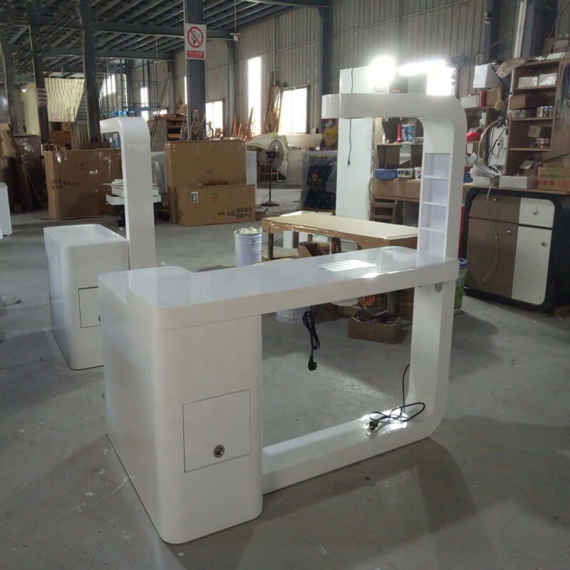 nail salon equipment table