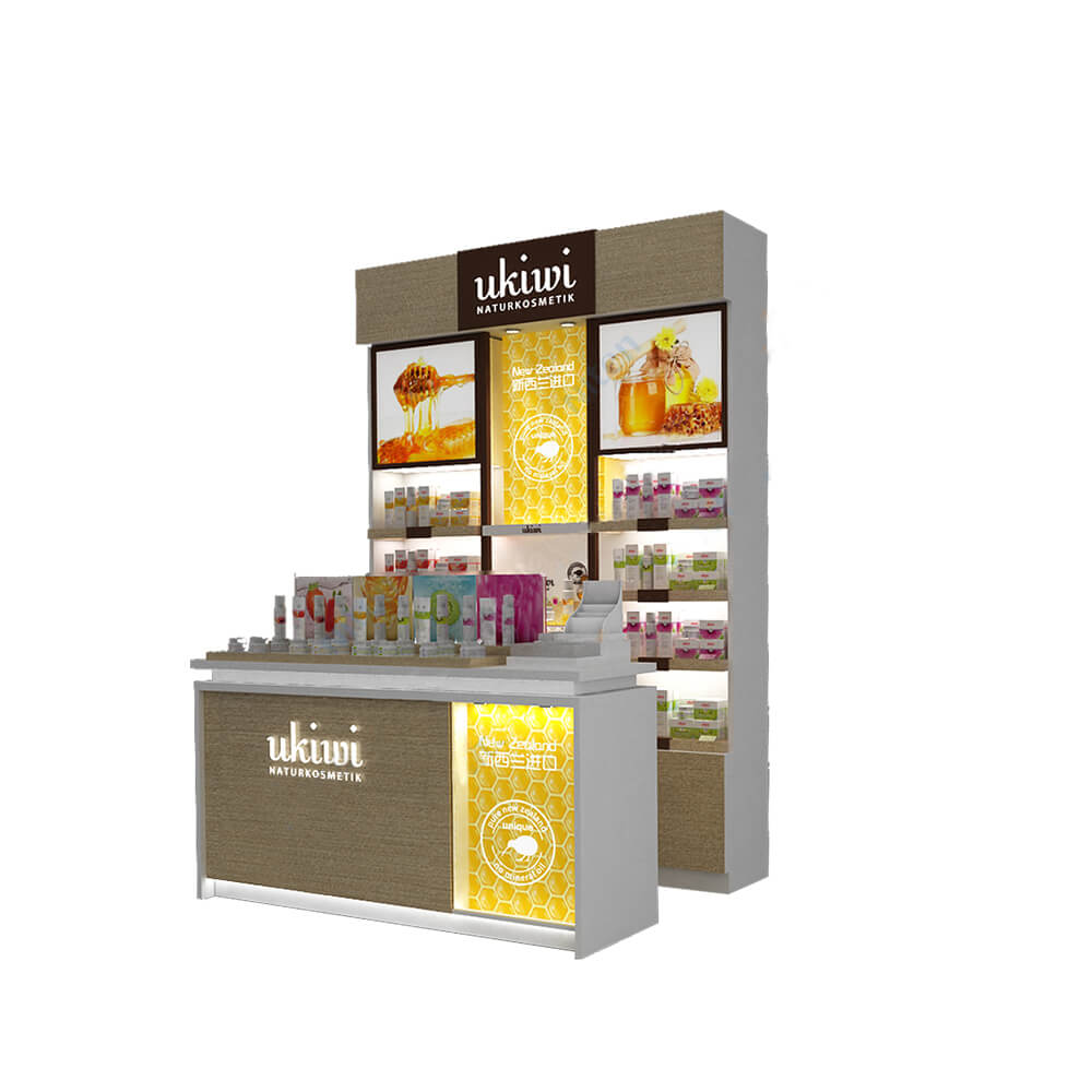 cosmetic display showcases