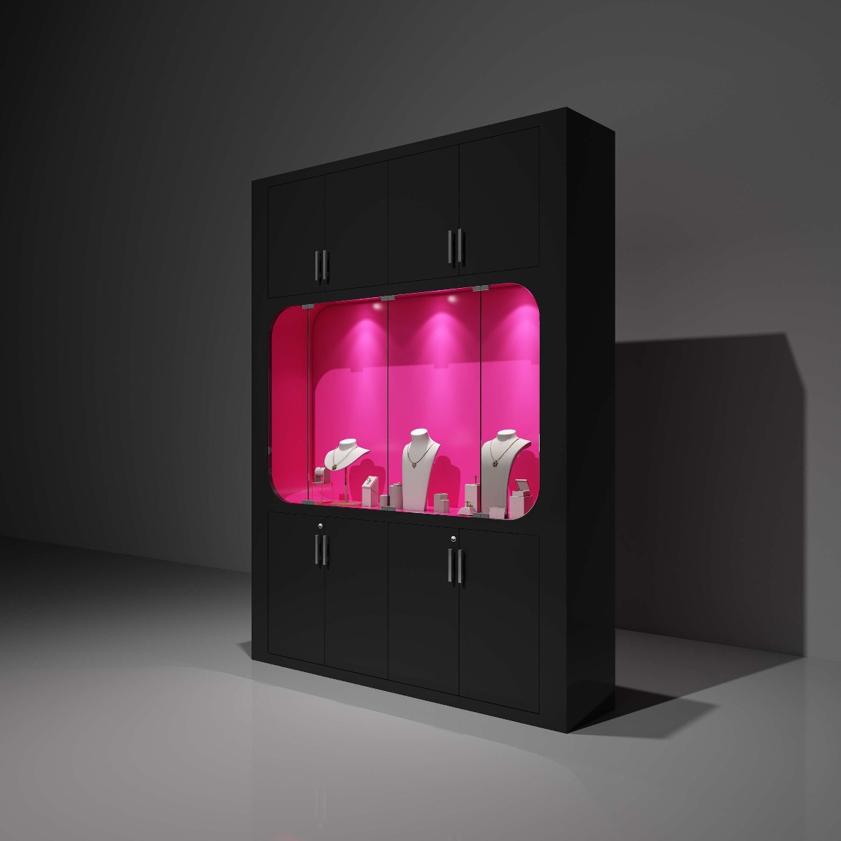 wall display showcase
