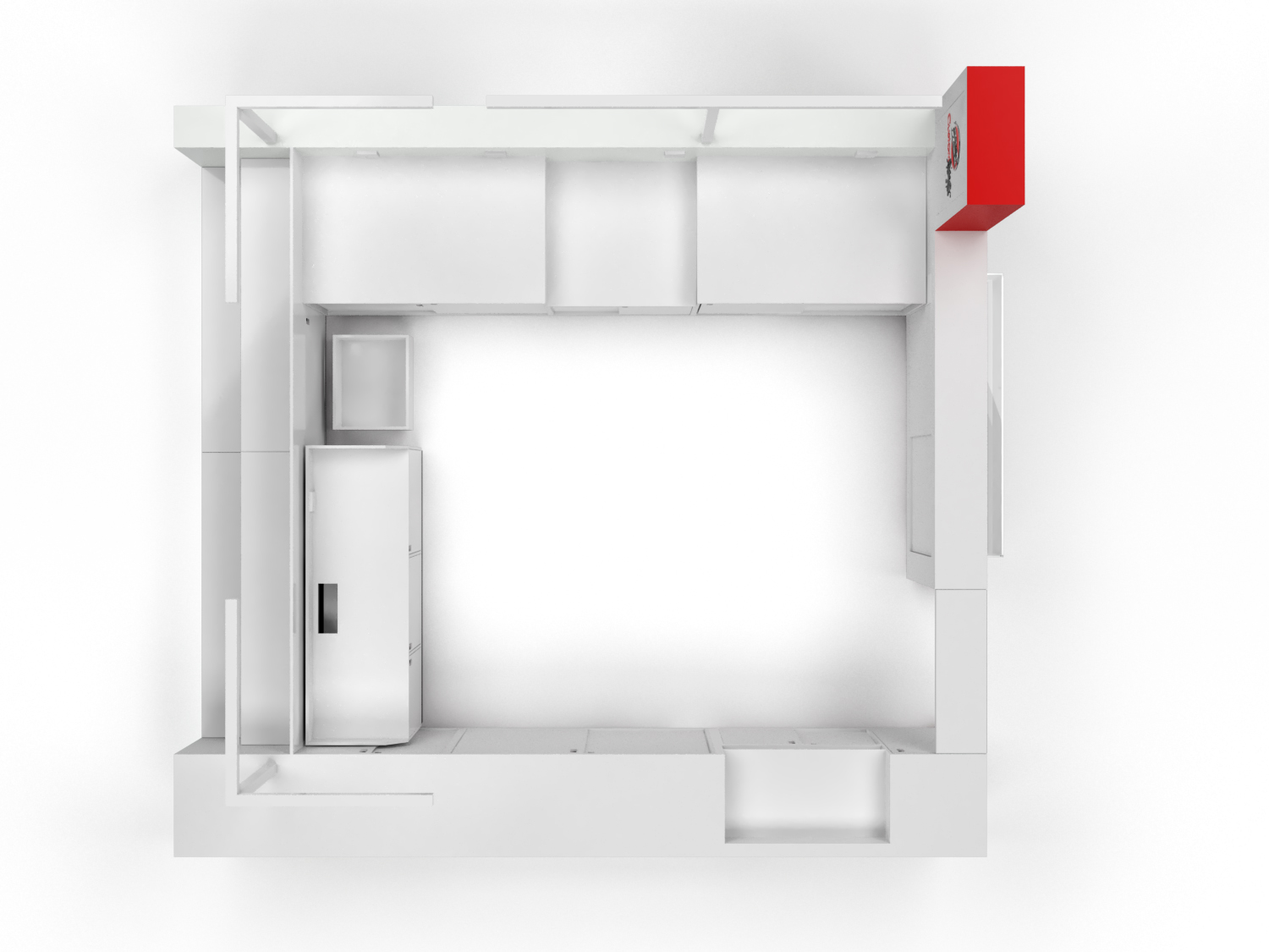clothing kiosk