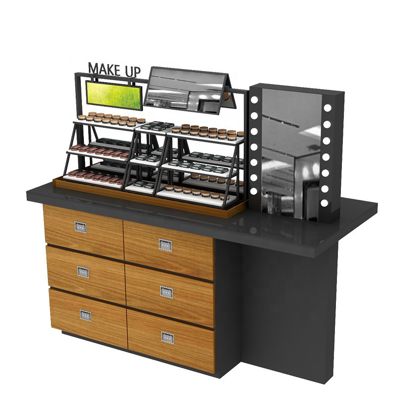 makeup display rack