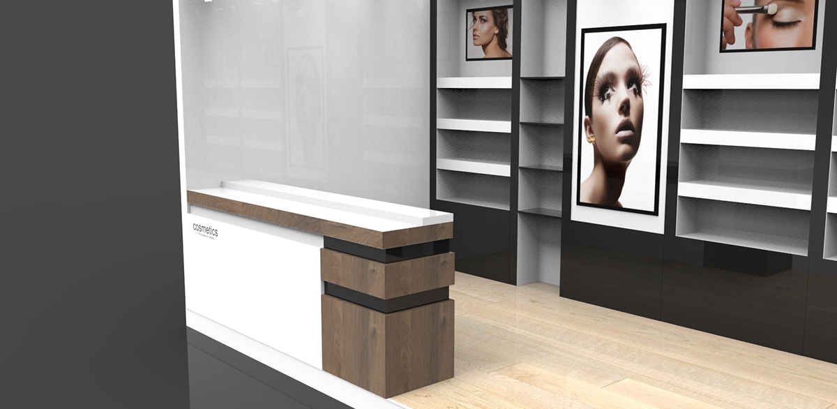 Ant Display Cosmetic Exhibition Fixtures