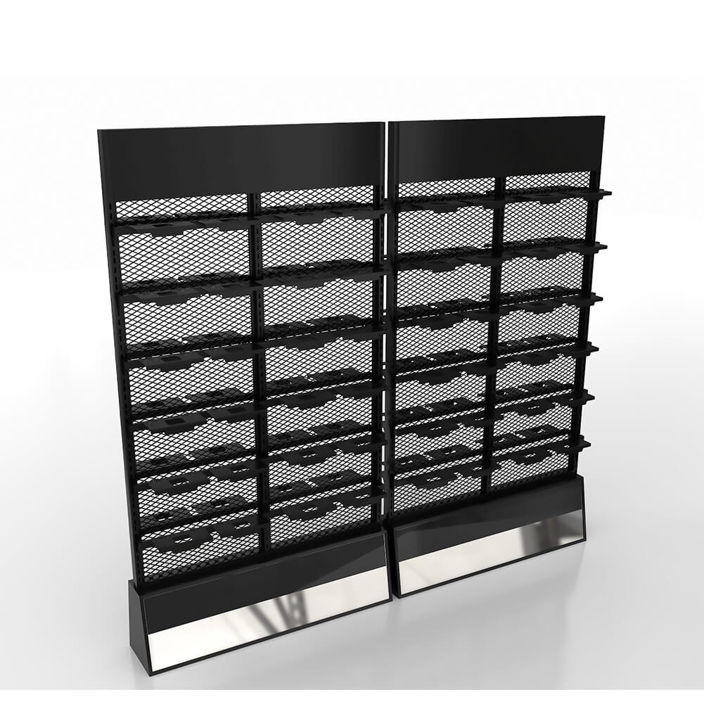 shoe metal showcase
