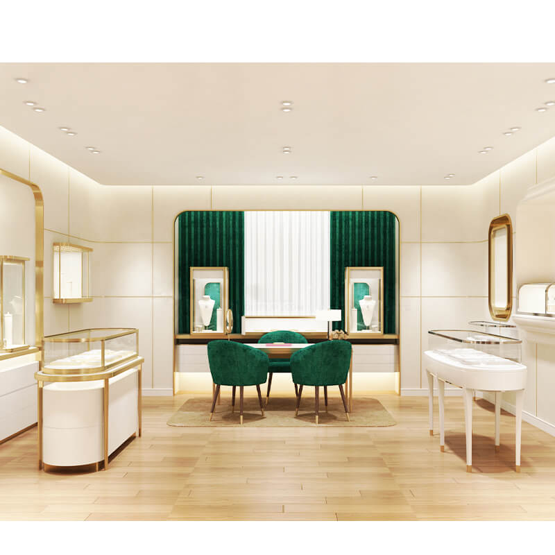 jewelry display counter