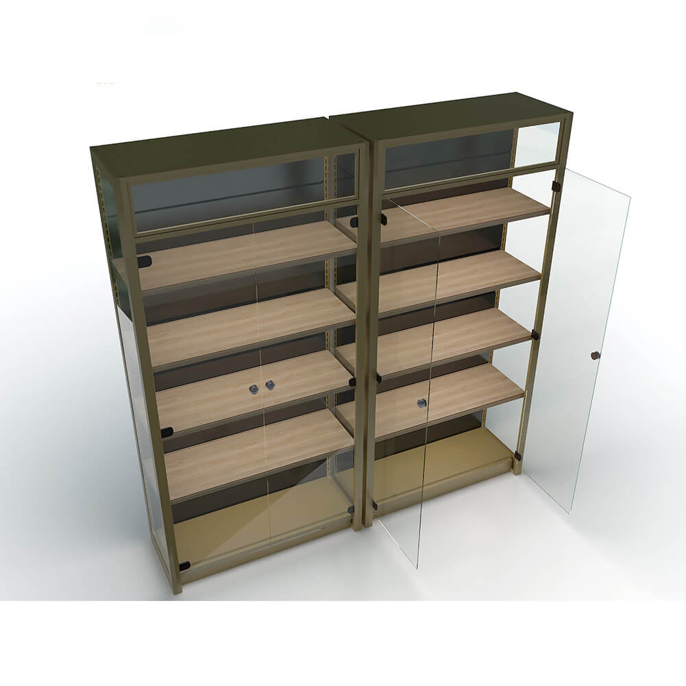 wall glass showcase