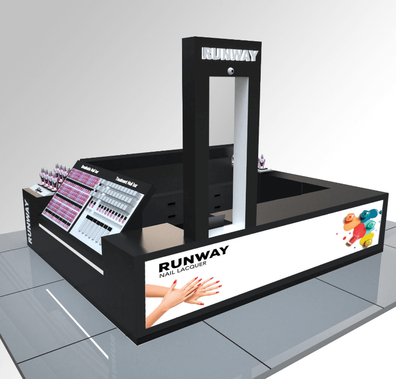 Nail Polish Display Kiosk