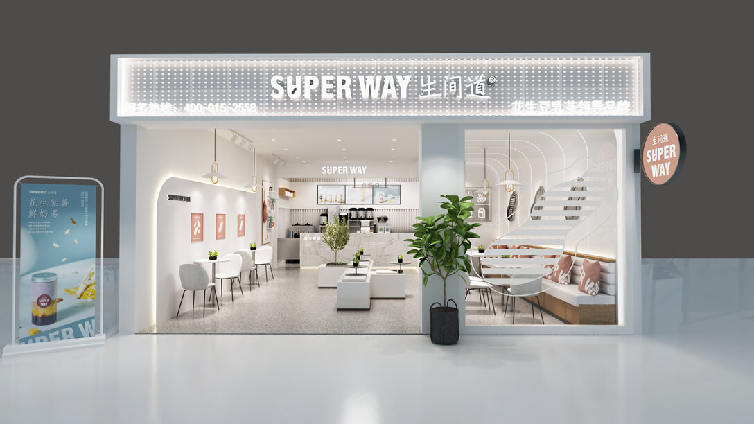 bubble tea shop design