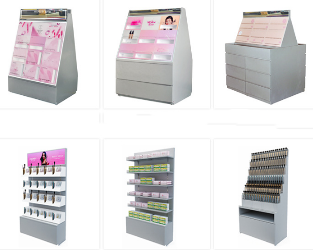 cosmetic display showcase