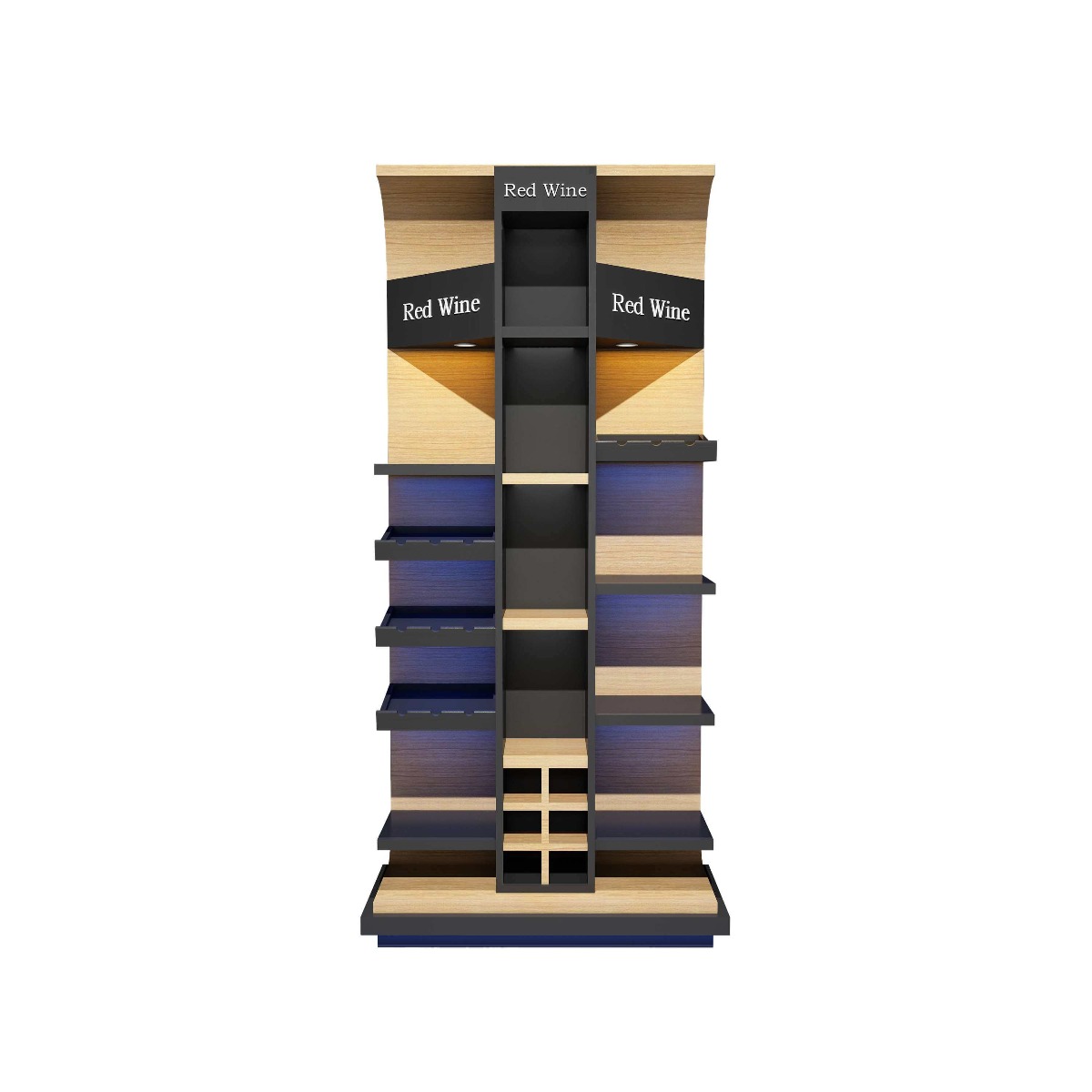 wine display showcase